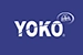 Logotyp Yoko, marka odzieży odblaskowej.